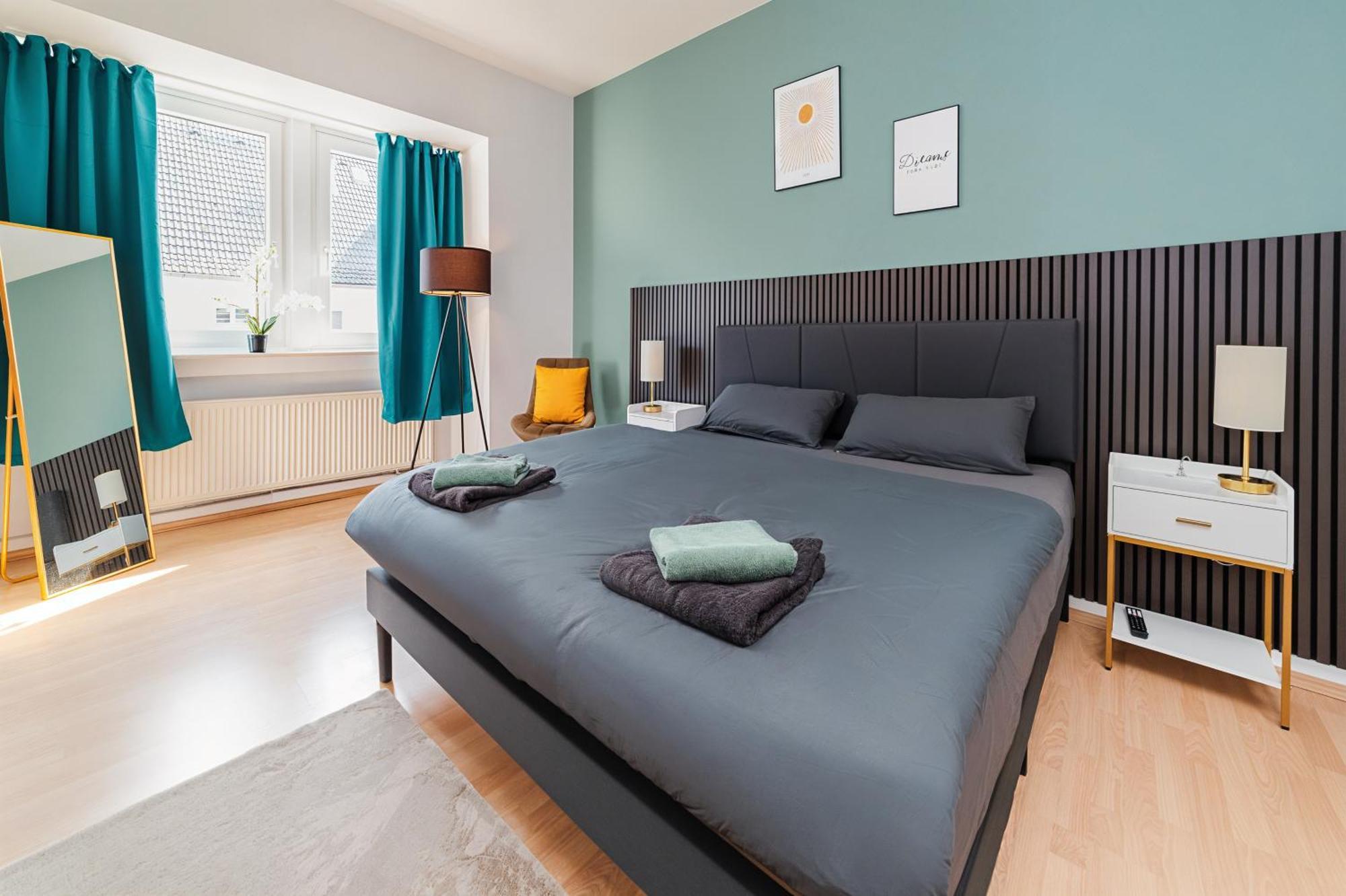 Smart Home - Essen - Perfect For 5 Guests! Central - Balcony - Netflix - Free Parking Zone Zewnętrze zdjęcie