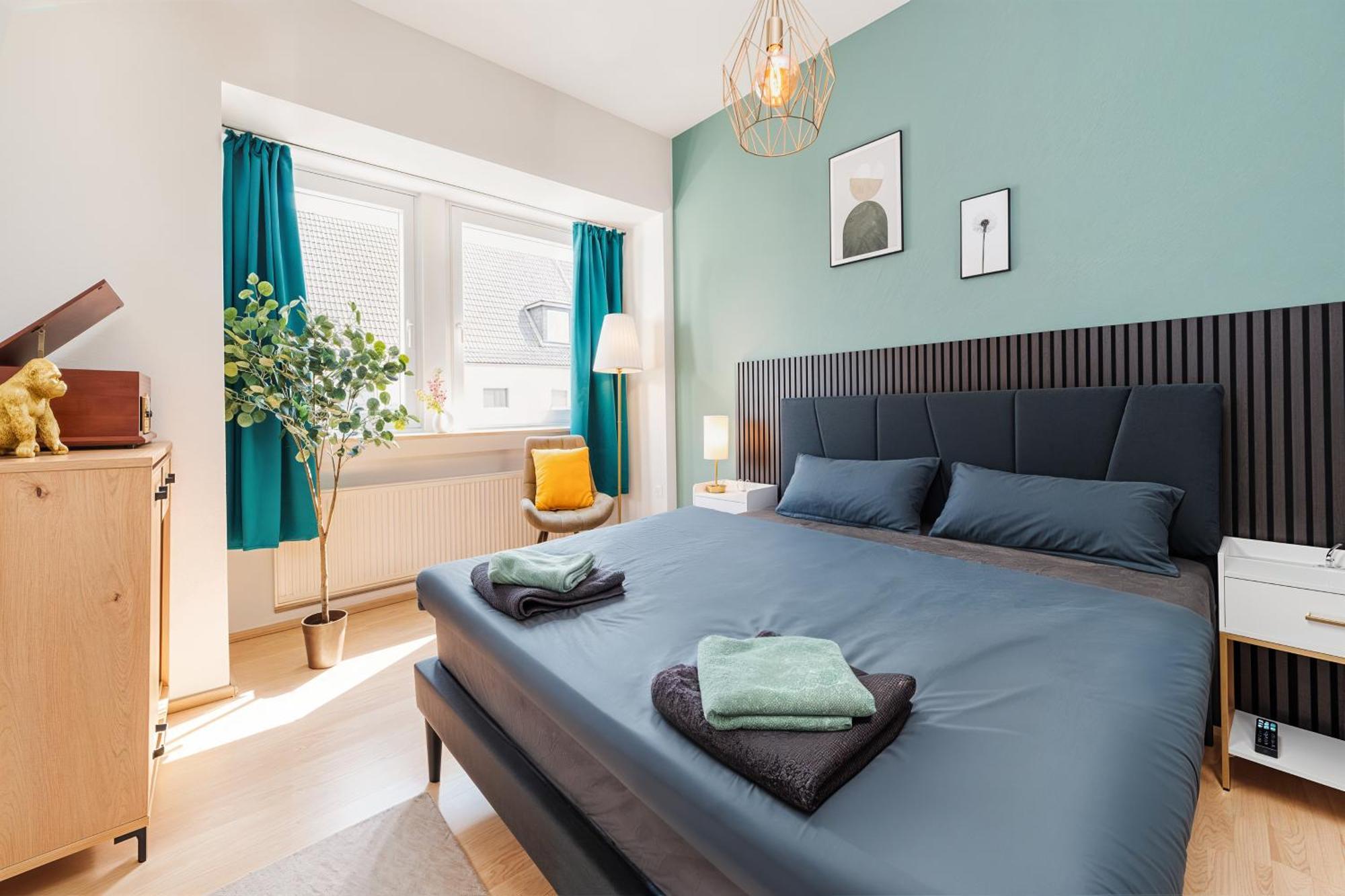 Smart Home - Essen - Perfect For 5 Guests! Central - Balcony - Netflix - Free Parking Zone Zewnętrze zdjęcie