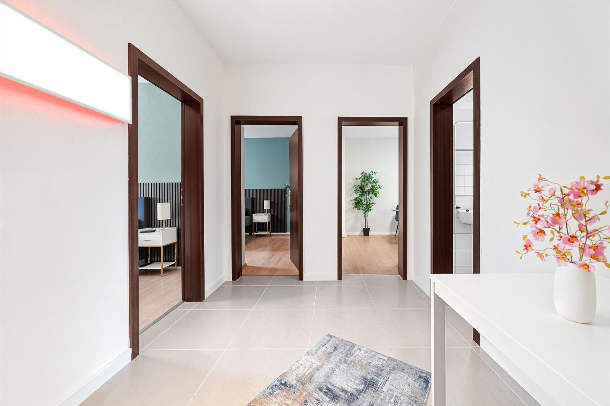 Smart Home - Essen - Perfect For 5 Guests! Central - Balcony - Netflix - Free Parking Zone Zewnętrze zdjęcie